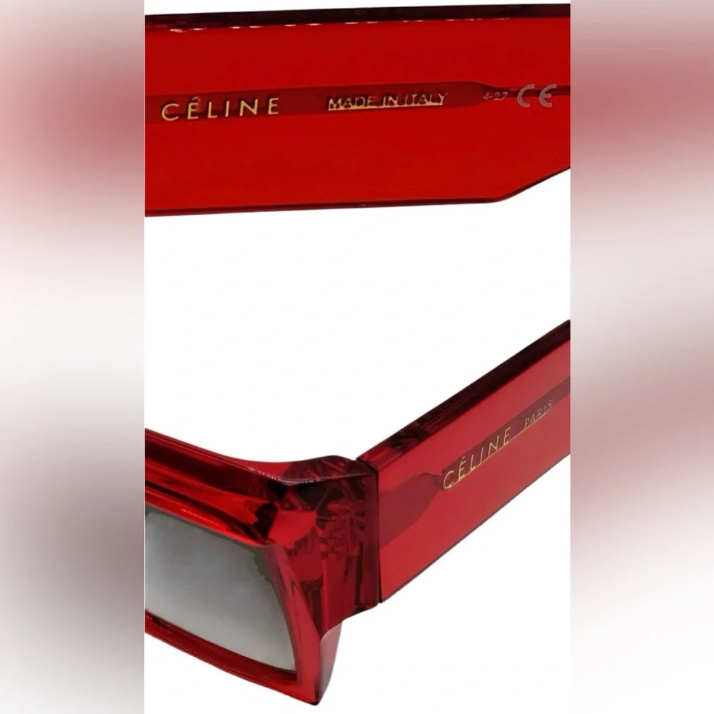 Authentic Celine Shield Sunglasses w/ Box + Dust Cover Bag - Picture 7 of 7